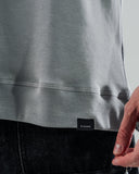 Camiseta Básica Oversize Gris - 300 Gramos