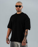 Camiseta Básica Oversize Negro- 300 Gramos