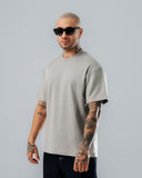 Camiseta Básica Regular Gris Cemento