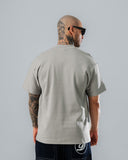 Camiseta Básica Regular Gris Cemento