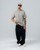 Camiseta Básica Regular Gris Cemento