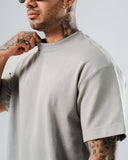 Camiseta Básica Regular Gris Cemento