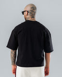 Camiseta Básica Boxy Fit Negro