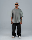 Camiseta Básica Oversize Gris