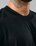 Camiseta Básica Oversize Negra