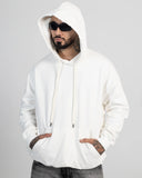 Buzo con Capucha Oversize White Essential