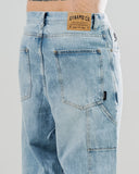 Jeans Baggy Básico Azul