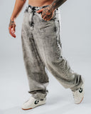 Jeans Baggy Básico Gris